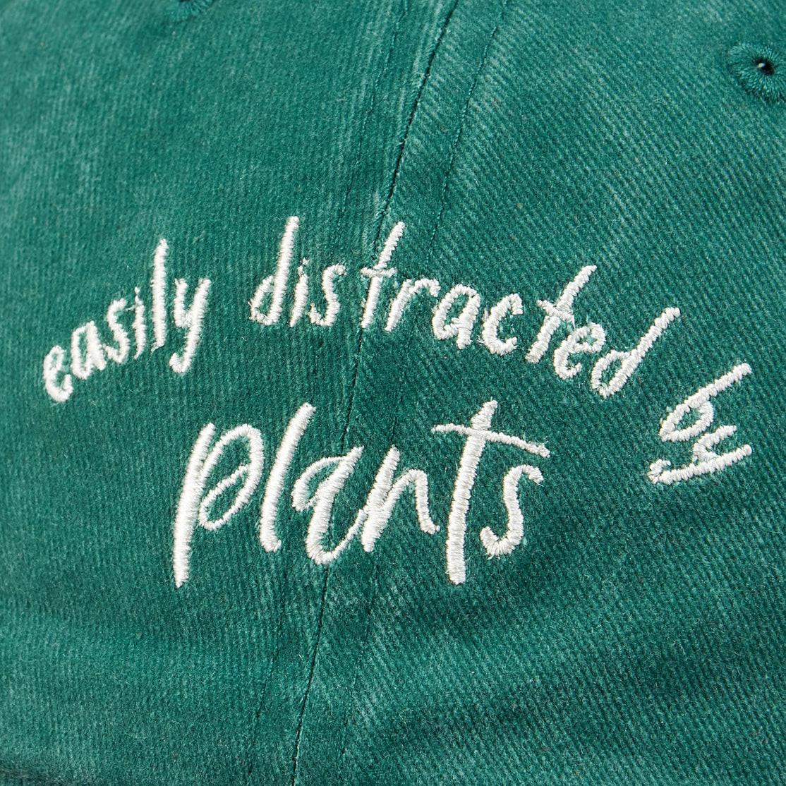 Hat-Easily Distracted by Plants